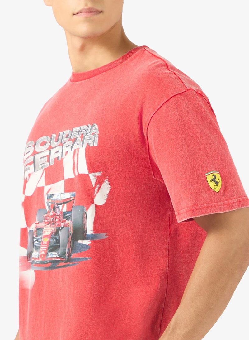 PUMA Ferrari Graphic Logo T-Shirt Ii - Image 3